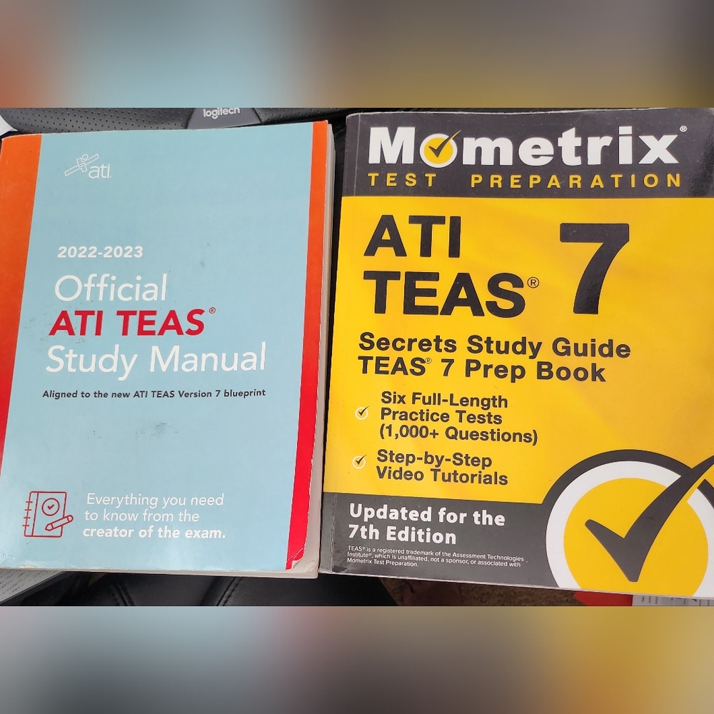ATI TEAS Study Manual and Mometrix Prep Book BUNDLE